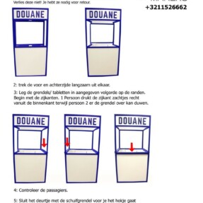 douanehok opbouwplan